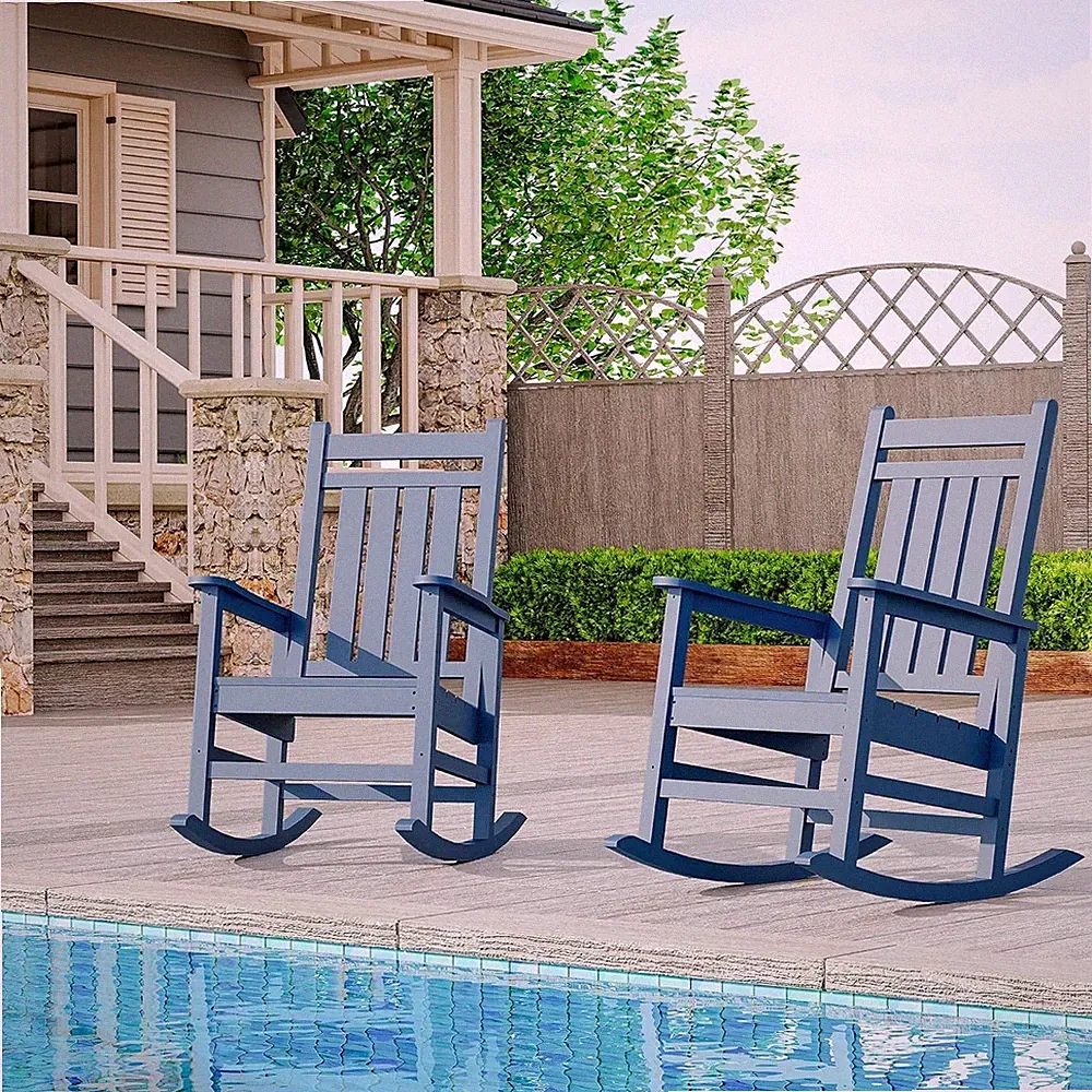Ladder Back Rocking Chair