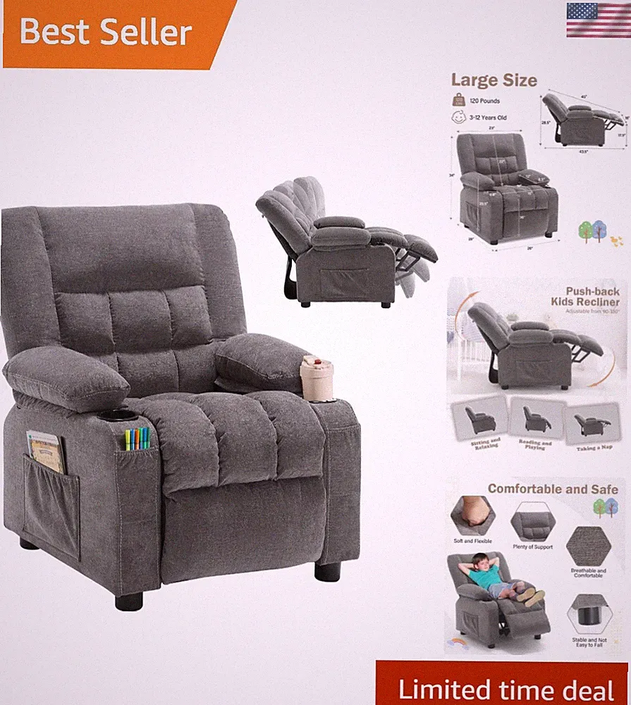 Ladder Back Kids' Recliner