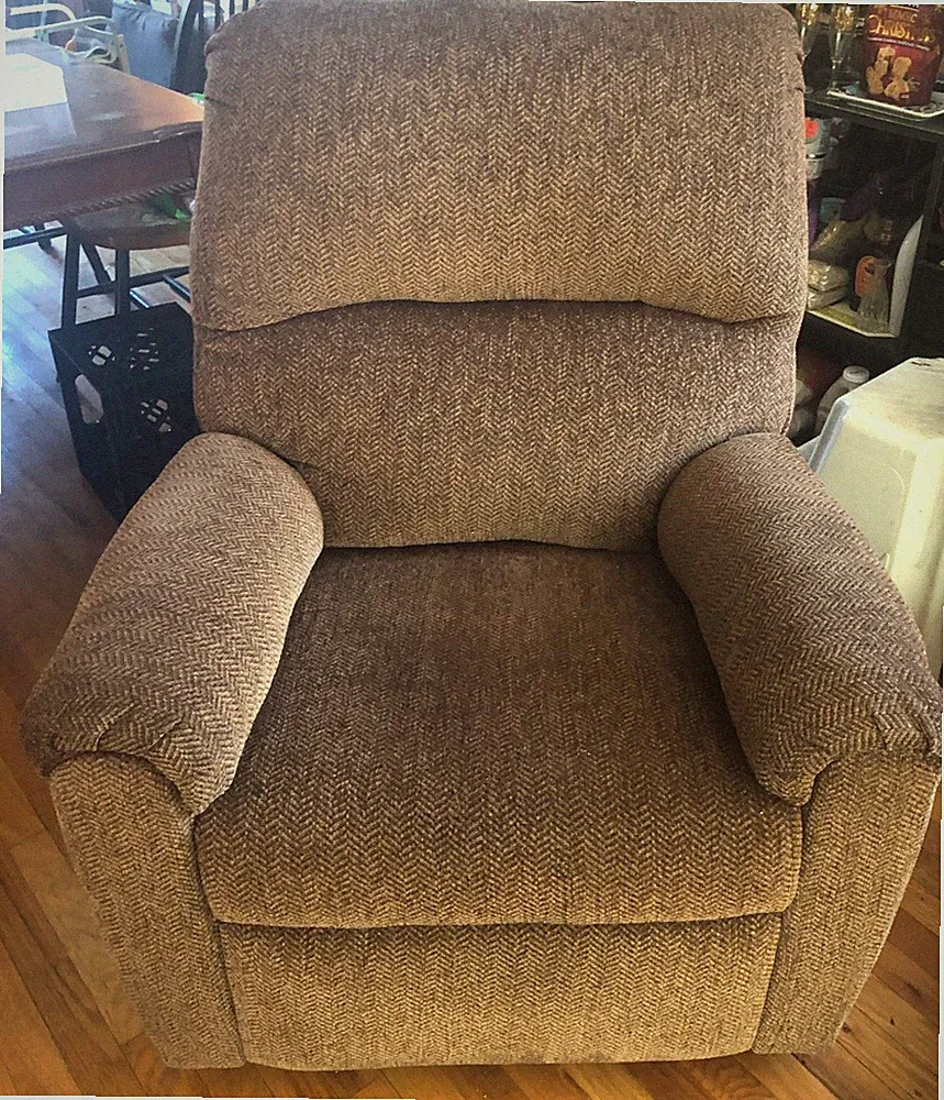 Reclining Armchair, Upholstery. LOCAL pick up only